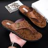Men's Flip Flops for Man House Slippers Man Summer Shoes Men Original Brand Slippers Luxury Comfortable Men's Sandal Flip-flops