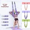 Elastic Stretch Aerial Yoga Hammock Swing Adjustable Aerial Yoga Stretching Strap  Wall Practice