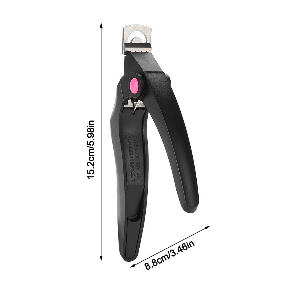 

Professional Nail Trimmer Adjustable Manicure Scissors U Shape Nail Art Clipper Home Use