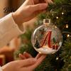 Palline con Scena Invernale 3D, Ornamento Luminoso della Storia di Natale, Luce?Ornamento Sfera da Appendere con Animali Mini Up con Luce LED Calda Festiva per Decorazione Interna, Carino