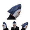 Shark Latex Mask Halloween Costume Accessory For Party And Role Play