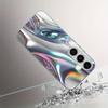 Laser Crystal Fluid Plated Glass Design Phone Case Phone Case Suitable for Samsung Galaxy S26 S25 S24 S22 S21 S20 FE/Ultra/Plus