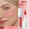 1Pc Silky Smooth Liquid Blush for Women Girls Buildable Blendable Lightweight Cheek Color Long Lasting Natural Makeup Cosmetic