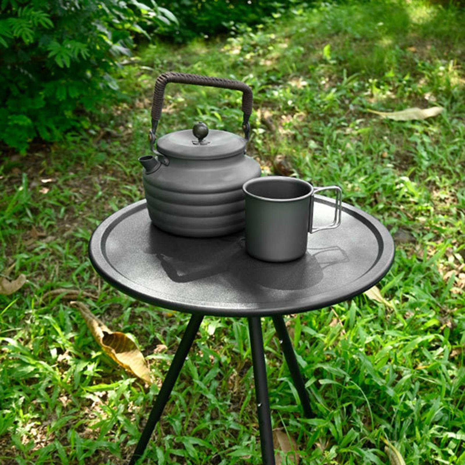 

Регулируемый по высоте складной стол для кемпинга, съемный, многофункциональный, удобный, портативный стол, высота, боковой