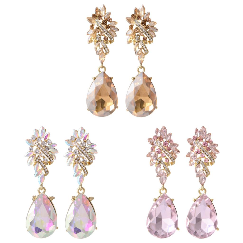 European Style Geometric Alloy Drop Earrings For Women With Irregular Design Fashion Jewelry