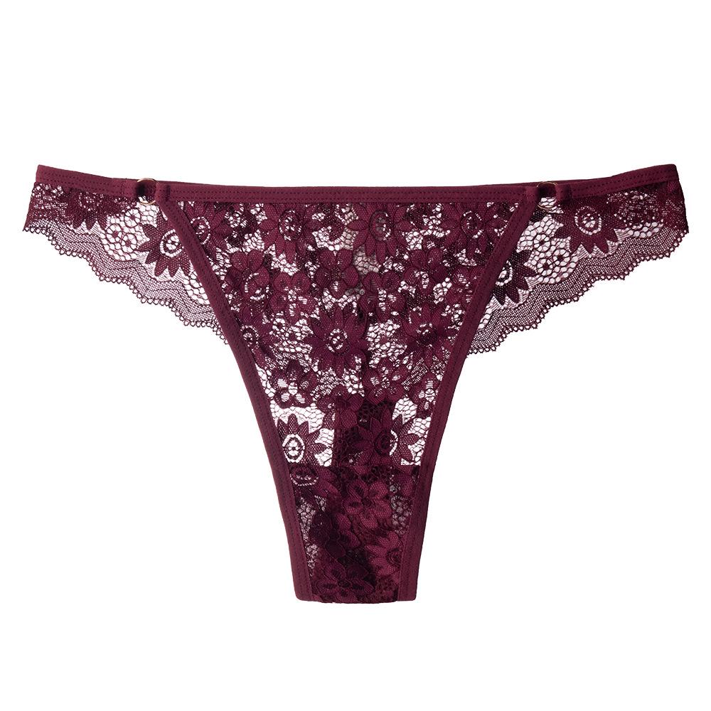 Sexy Spitzen-Tanga Dessous - Damen Verführung Spitzenunterwäsche für Fitness