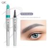 QIC Color Makeup Waterproof Liquid Eyebrow Pencil - Four-Prong Design