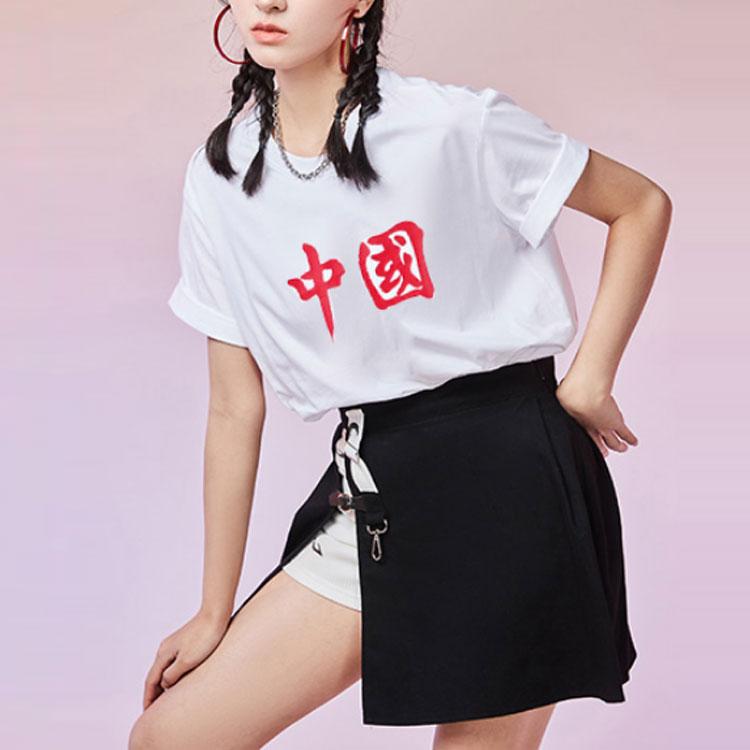 Li-Ning Sport Fashion Series Foil Print Round Neck Short Sleeve T-Shirt Unisex Tops White AHSR661-1
