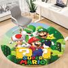 1PC Super Mario Office Round Rug, Non-slip, Soft and Durable Office Rug for Interior Decoration, Perfect for Office, Beautiful Decoration