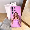 Sydney Sweeney  Phone Case For Samsung S25,S24,S21,S22,S23,S30,Ultra,S20,Plus,Fe,Note,10,9,5G Transparent Cover