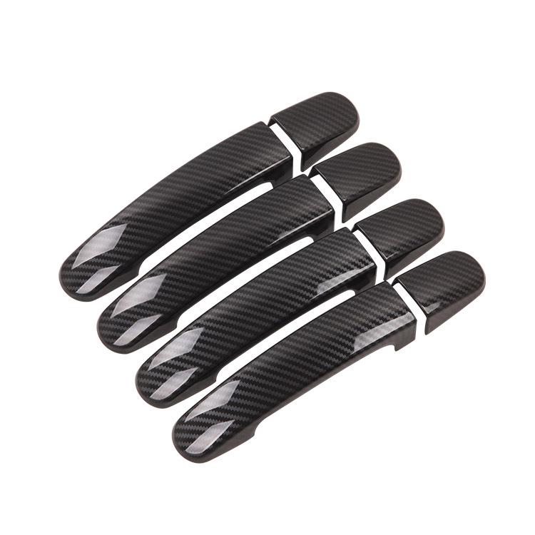 

2017 Transit Накладки на дверные ручки из черного углеволокна Yes