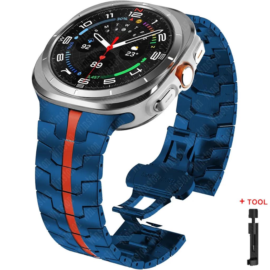 Brățară Metalică din Oțel Inoxidabil pentru Samsung Galaxy Watch Ultra 47mm Curea pentru samsung ultra 7 Galaxy Ultra 47MM Curea de Încheietură Correa