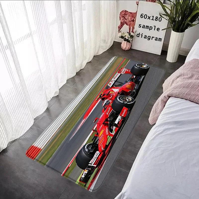 Balcony Carpet Living Room F1 Racer 33 Number Rugs Foot Carpets Entrance Doormat Soft Bedside Rug Floor Mats Non-slip Mat Home