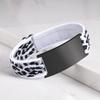 Customized Elastic Strap Bracelet for Girl Boys Teenagers,Engrave Words Name Number Stainless Steel Bracelet,Multiple Color