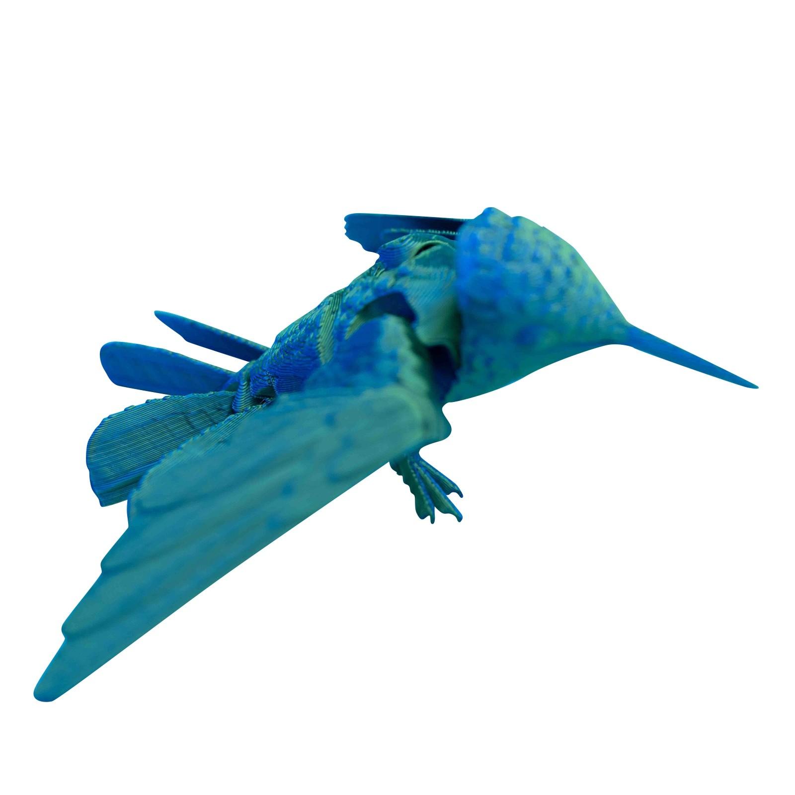 

3D-печатная магнитная игрушка с подвижными суставами, имитация глаз, антистрессовая игрушка One Size небесно-голубой