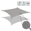Waterproof Sun Shade Sail Canopy Rectangle Uv Block For Outdoor Patio, Garden And Yard Activities 25-26