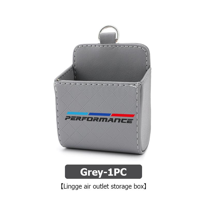 

Car Storage Bag Air Vent Hanging Leather Organizer Box For BMW 1 2 3 5 7 Series X1 X2 X3 X4 X5 X6 G20 G30 G11 G12