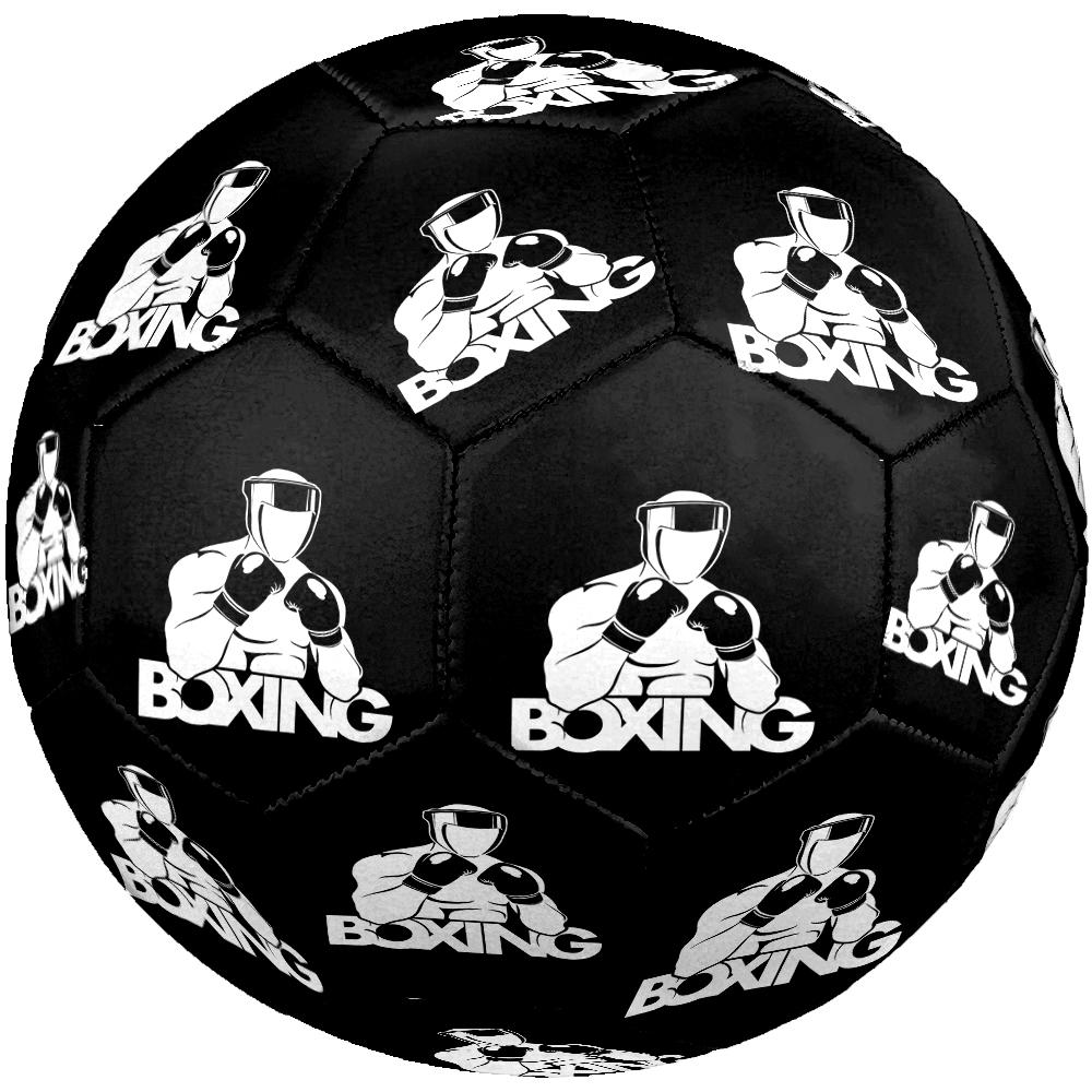 boxing Theme Size 5 Soccer Ball, Suitable for Both Indoor and Outdoor Matches, a Gift Suitable for Everyone.