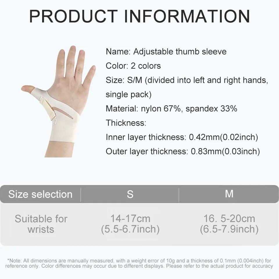 Elastic Thumb Support Bracket Thumb Compression Sleeve Protector