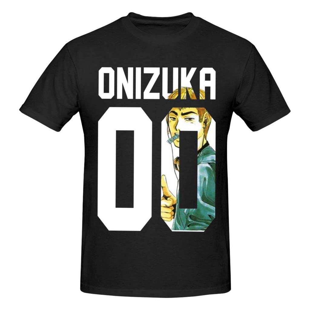 Unisex Great Teacher Onizuka Gto T Shirt Streetwear Big Size Oneck Cotton Sleeve T Shirt Homme