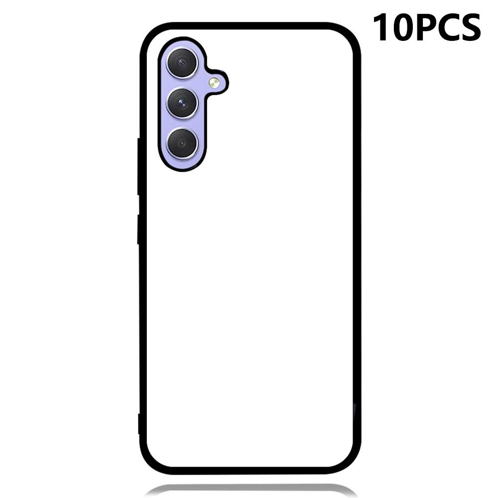 

10Pcs/Pack For Samsung Galaxy S25 Case PC+TPU Phone Cover Support Heat Transfer Printing A