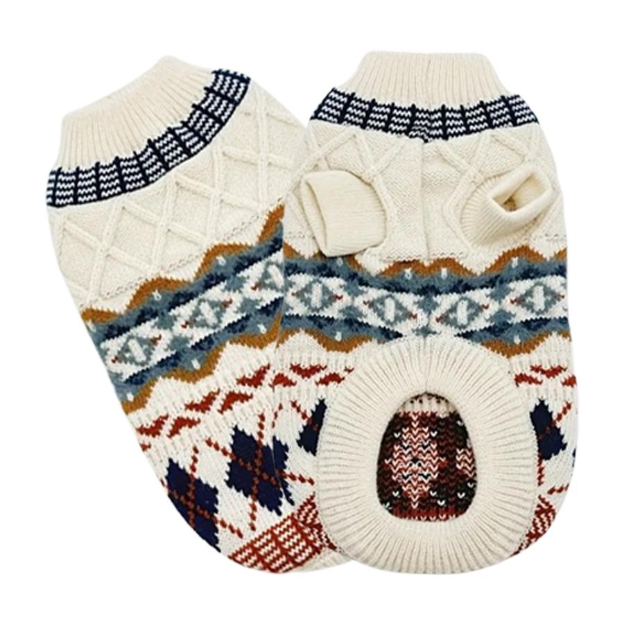 

Pet Turtleneck Sweater, Cozy Knit Winter Clothing for Dogs Cats, Warm Elastic Dog Pullover for All Size Pets, Christmas Gift S