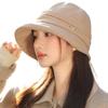 Bucket Deep Slimming Wide UV Large Size [YOUHA] Women's Hat/Casquette - Autumn/Winter, Warm, Brim, Effect, Brim, Protection, Stylish, Soft,
