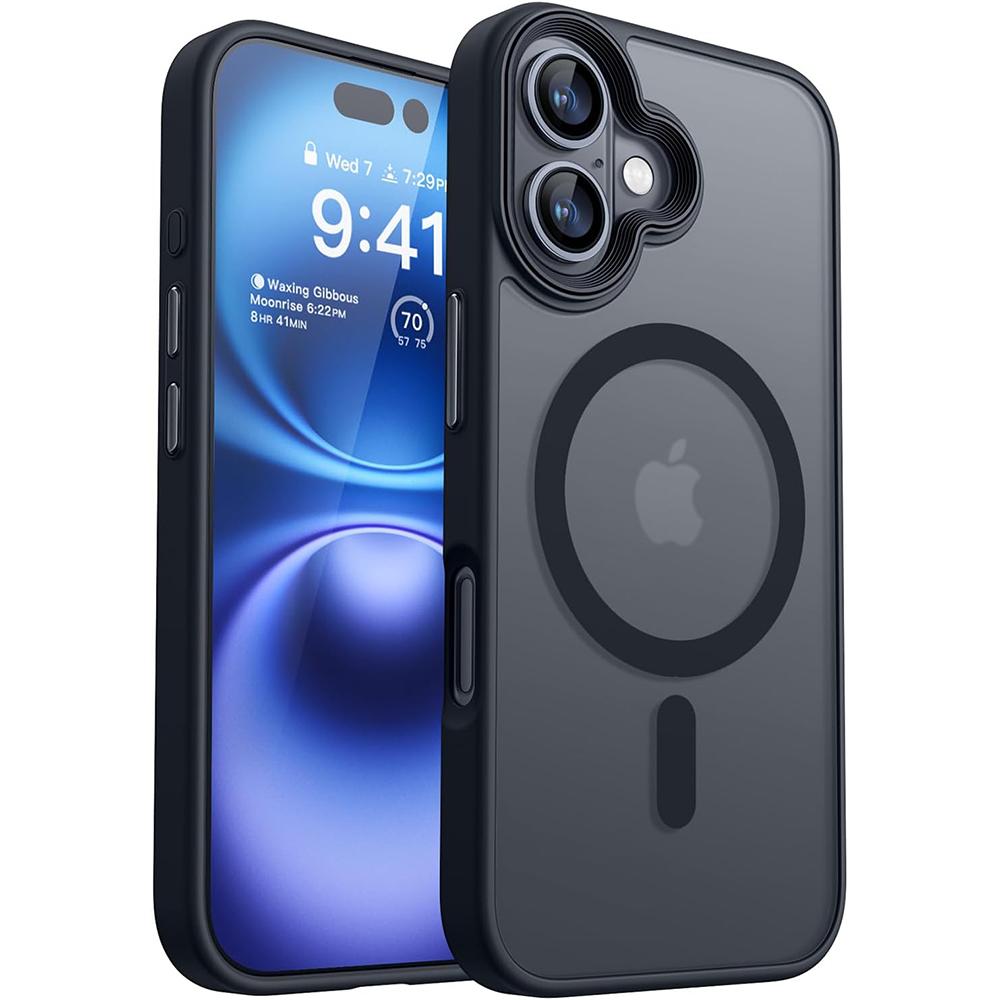 Strong Magnetic Magsafe Wireless Charging Case For iPhone 16 16E 15 14 13 12 Pro Max Plus Hybrid Military Grade Shockproof Cover