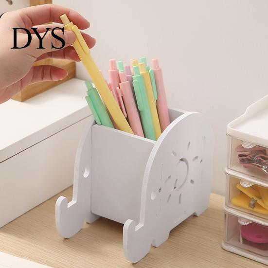 Moisture-proof Pen Container Elephant Pencil Holder, Creative Phone Stand, Practical Storage Box, Durable Holder for Office Desktop Organizer