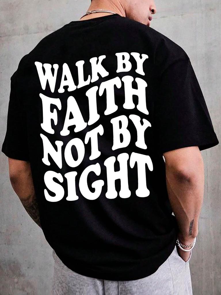 Men Women Letter Print Unisex T-shirt Couple Black Cotton Short Sleeve Tee Shirts Crewneck Classic Oversize Loose Tshirts Clothe