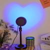 2025 Sunset Light Love Projection Night Light Sunset Projection LED Desk Lamp Bedroom Atmosphere Rainbow Light Decorative Light