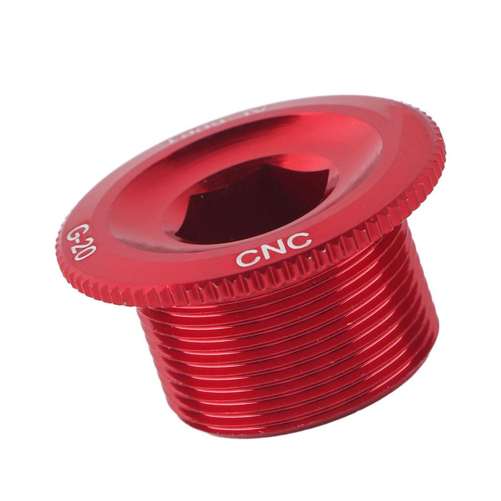 Aluminum Alloy Bike Cranket Crank Fixing Screw (Red)