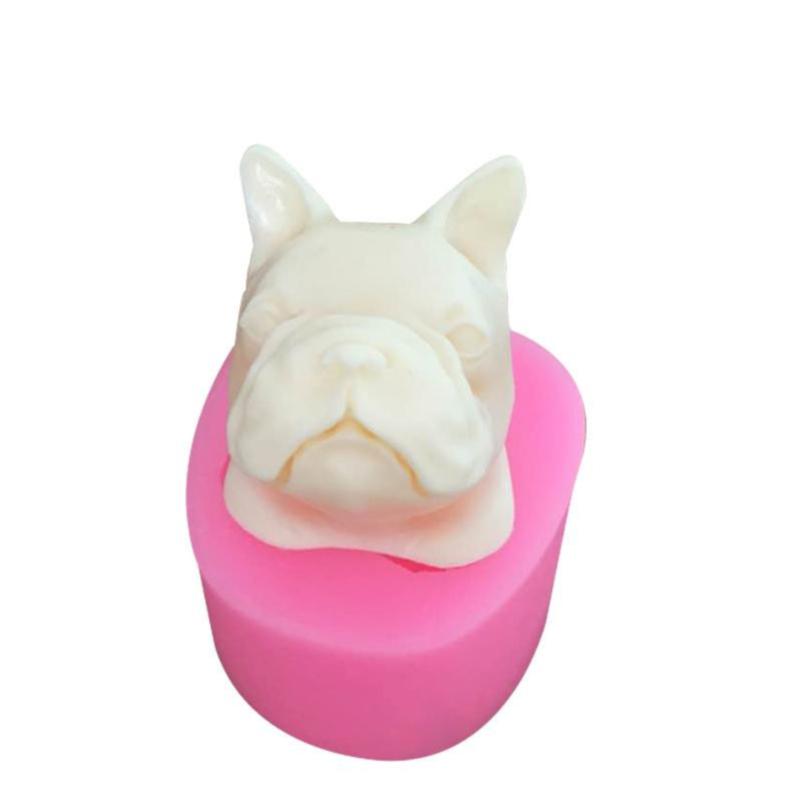 ceramica Formine per biscotti per cani Bulldog inglese sapone formina per biscotti