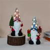 Solar Powered Christmas Gnome Ornaments For Gardens, Yards,, And Outdoor Christmas Decorations
