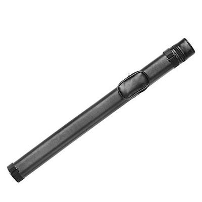 Billiard Cue Case, Oval (Black Crocodile-Look (1x1))