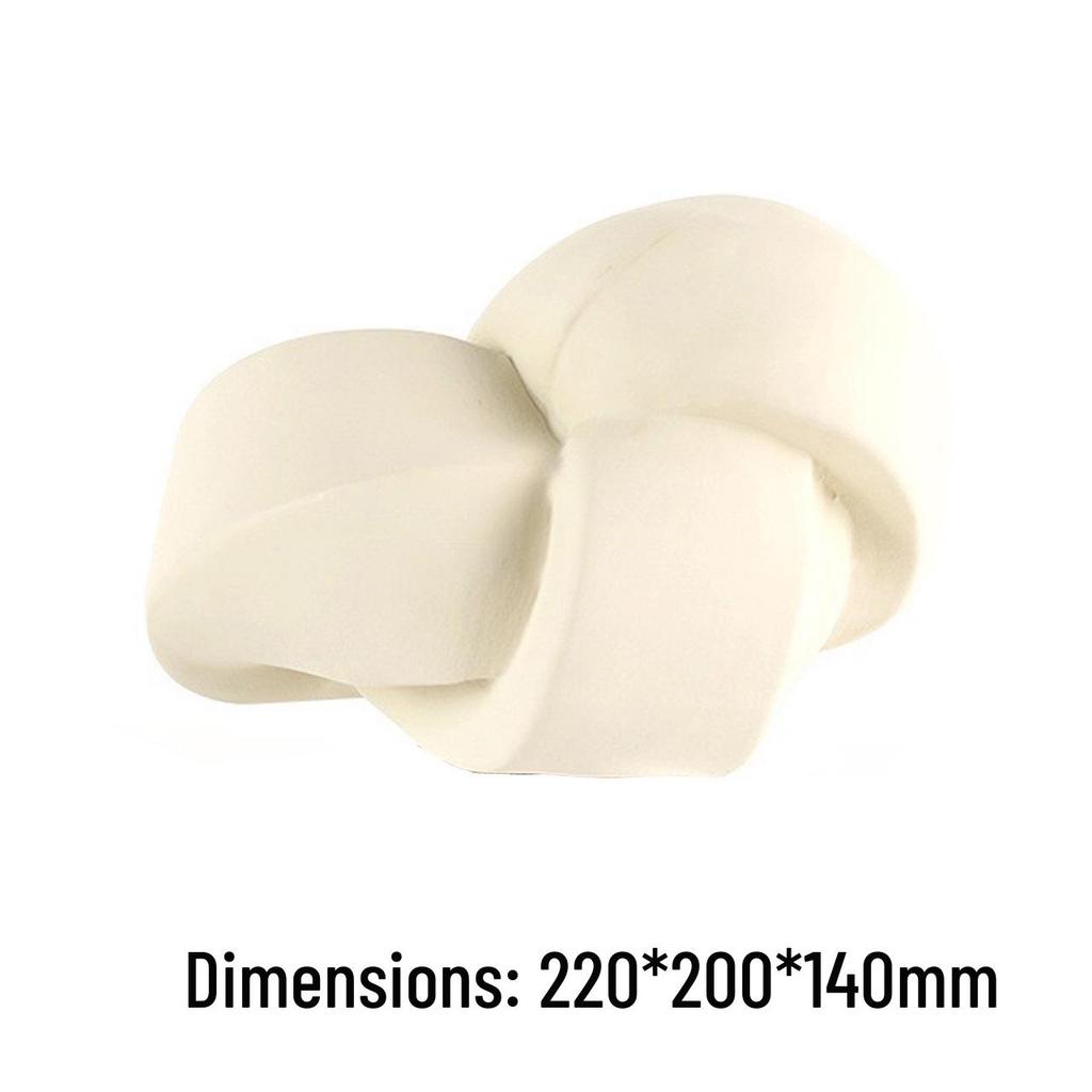 Modern Light Luxury Art Decor: Abstract Geometric Twisted Woven Sculptures for Homes & Offices
