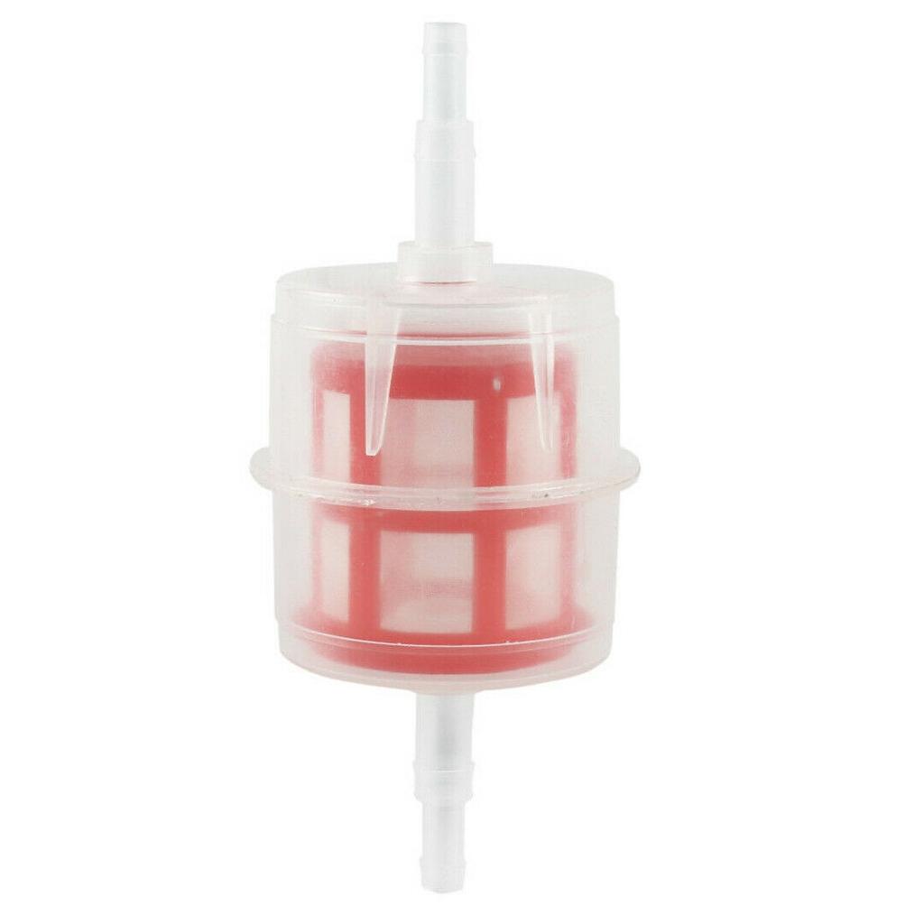 2pcs Fuel Filter Diesel Inline 6/8mm Pipe Hose Car