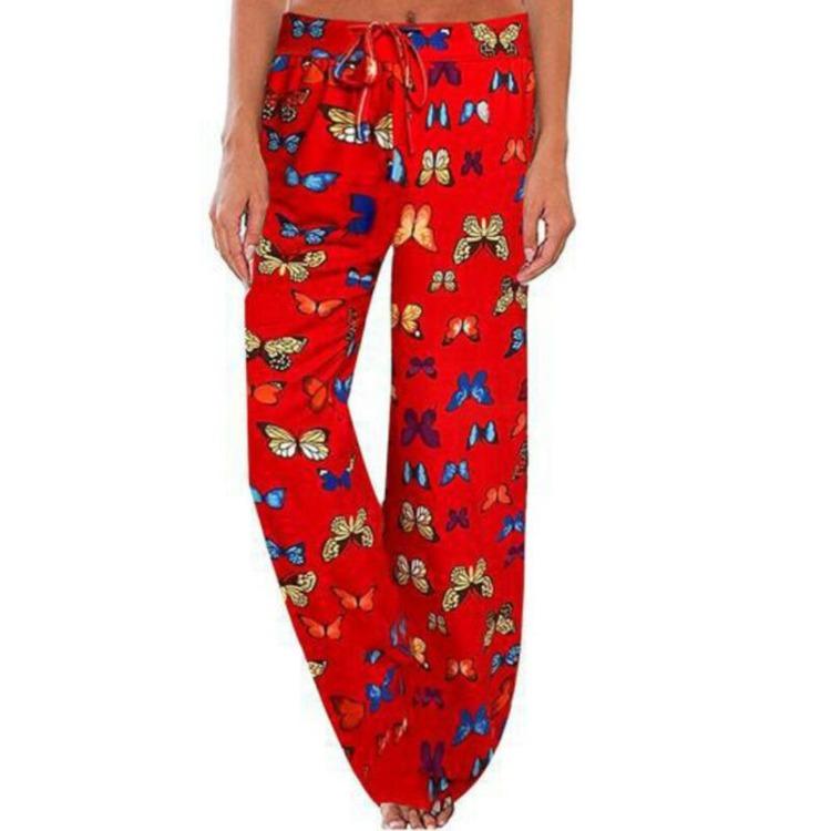 Drawstring Wide Leg Palazzo Pants Women Summer Lace Up Baggy Harem Trousers  comprar a buen precio — entrega gratuita, reseñas reales con fotos — Joom