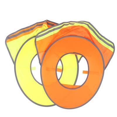 Cappello di sicurezza estivo con parasole, protezione per il collo, caschi riflettenti, tesa riflettente, copricapo riflettente per lavoratori edili