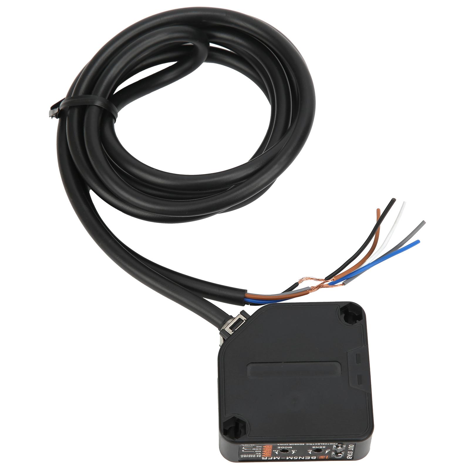 

Фотоэлектрический выключатель BERM Универсальный инфракрасный датчик обнаружения BEN5M MFR AC 24 240V 5 метров