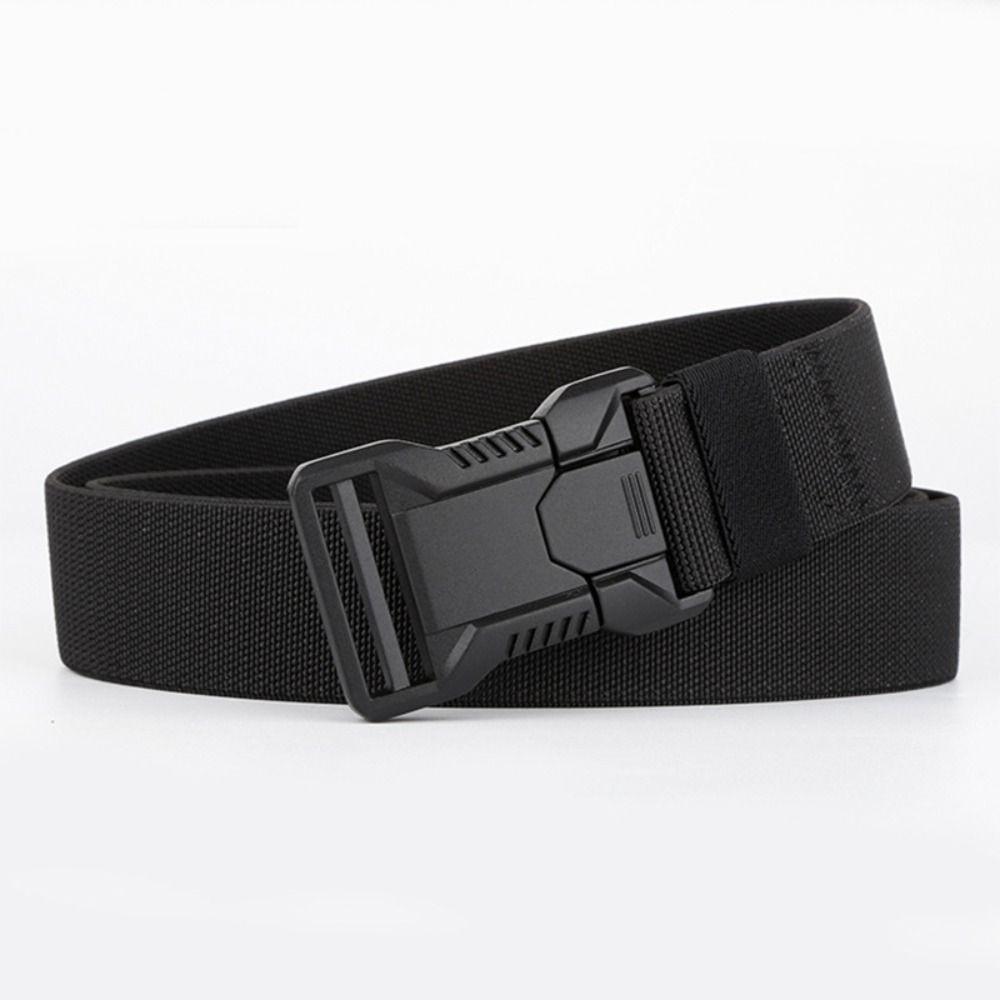 Zinc Zinc Alloy Buckle Canvas Belt Adjustable Jeans Waistband Casual Waist Belts  Belt Accessories
