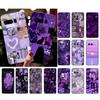Phone Case For Google Pixel 10 9 Pro XL 9A 8 7 6 Pro Pixel 8A 7A 6A Pixel 8 7 6 5 Purple Aesthtic Case