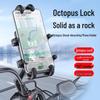 Octopus One-Key Lock Phone Holder for Bikes & Motorcycles