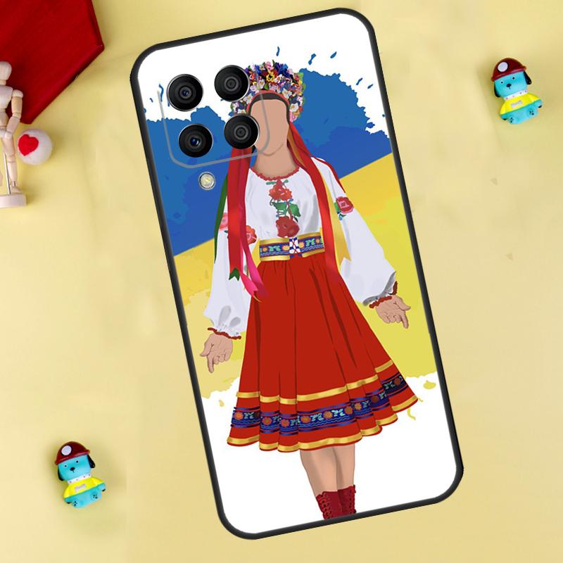 Ukraine Ukrainian Girl Case For Samsung Galaxy M31 M21 M35 M12 M13 M14 M15 M06 M16 M36 M56 M53 M32 M52 M55 M34 M54