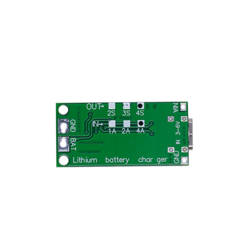 LIZAO Type-C 2S 3S 4S Step-Up Charging Module 8.4V 12.6V 16.8V Li-ion LiPo 18650 Battery Charger Board