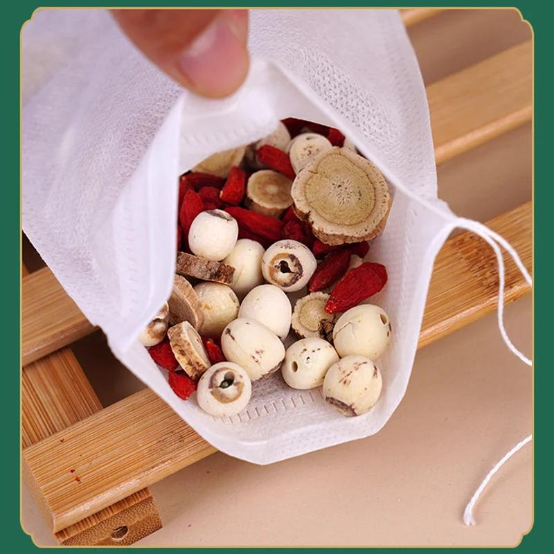 Tea Bag Disposable Tea Bag Corn Fiber Traditional Chinese Medicine Bag Non-woven Bag Fried Medicine Bag Food Grade Filter Bag