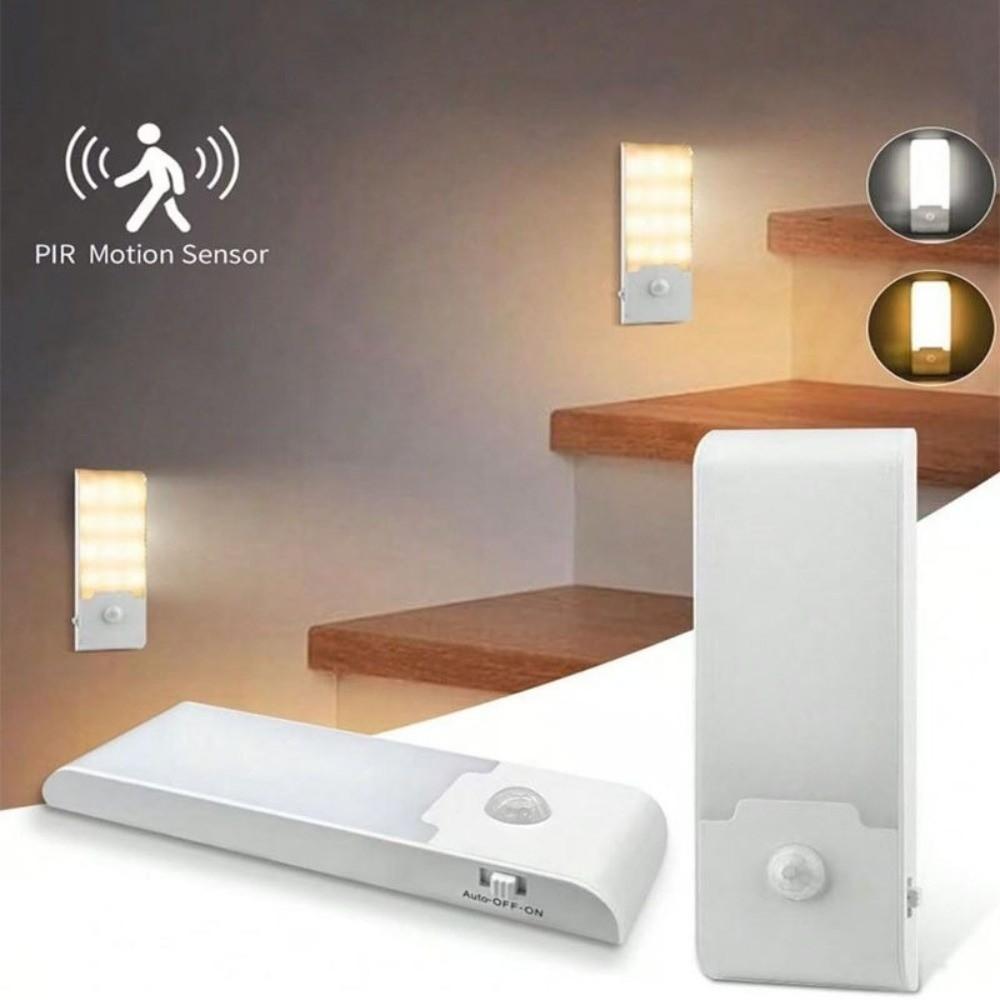 USB Rechargeable Induction Night Light High Brightness LED Night Light  Stairs Hallway