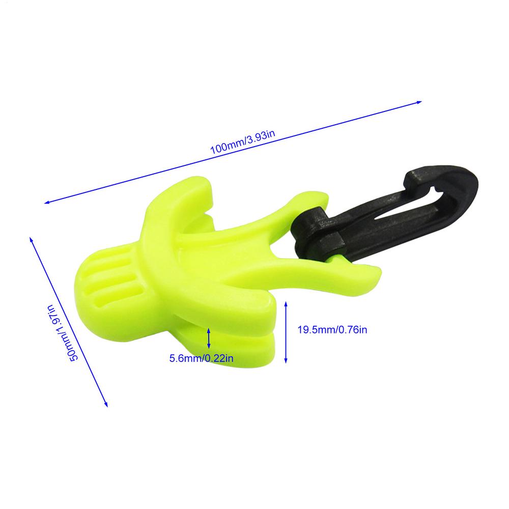 Scuba Diving Octopus Bracket Diving TPU Bite Second Stage Head Hook Second Stage Head Octpus Holder