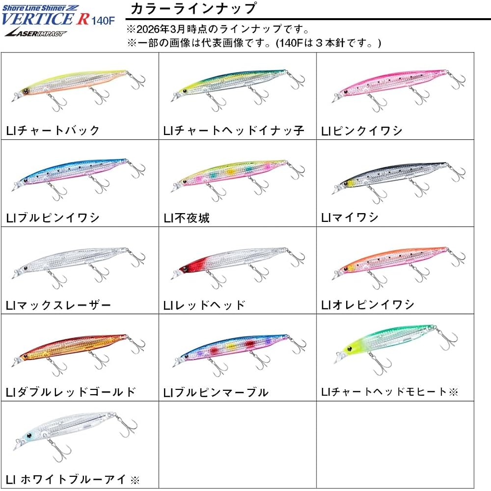 Daiwa Shoreline Shiner Z Bait R140F-LI Max Laser Fishing Lure 14cm