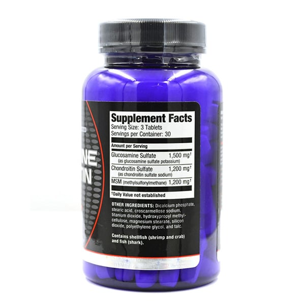 Glukosamin Chondroitin MSM, Glucosamine & Chondroitin & MSM, Ultimate Nutrition 90 tablet (03090002)